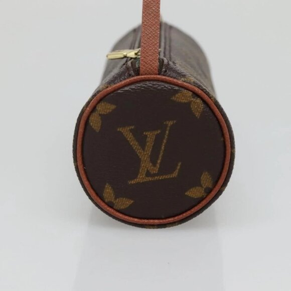 LOUIS VUITTON Monogram Papillon Pouch LV Auth 142325 - Picture 6 of 16